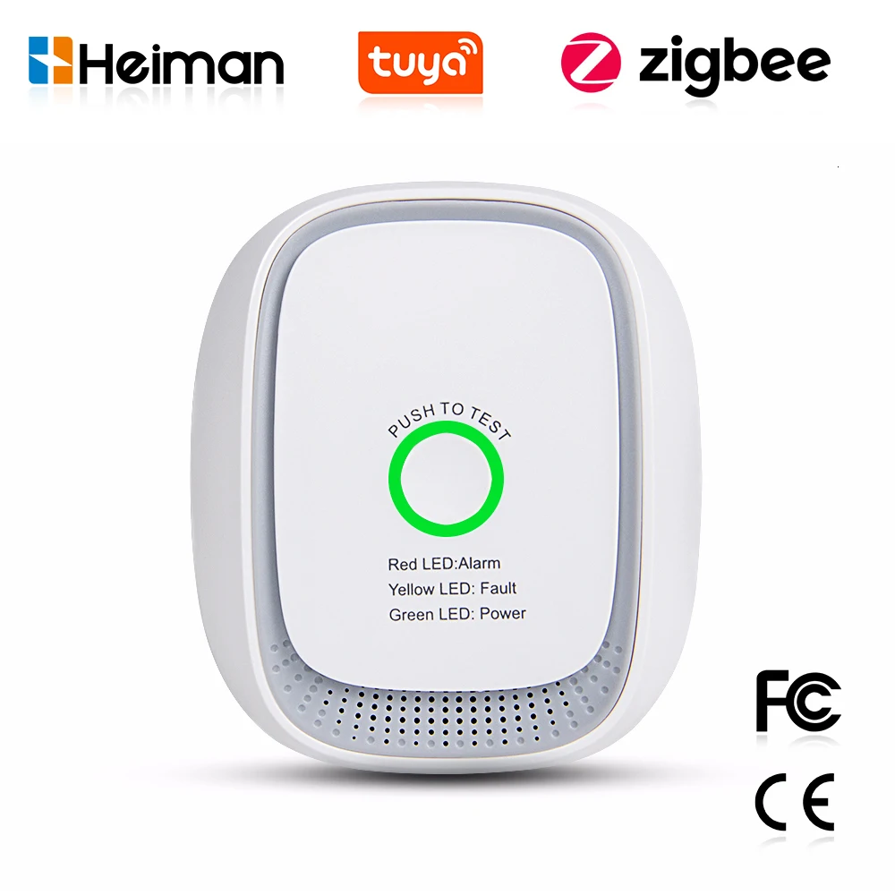 Tuya Smart - HEIMAN Zigbee Tuya Combustible Gas Sensor