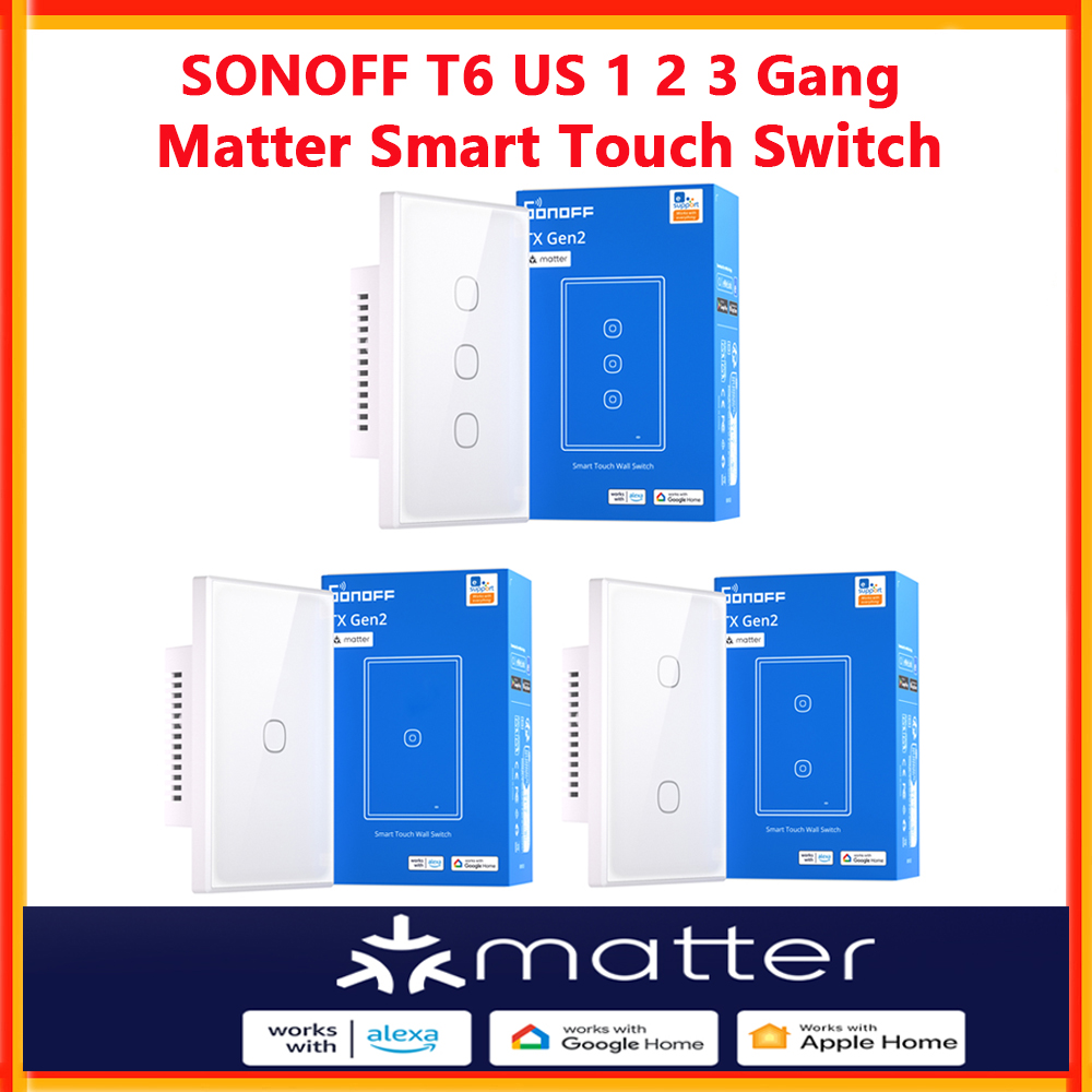 Sonoff - Sonoff TX Gen2 T6 120 Type