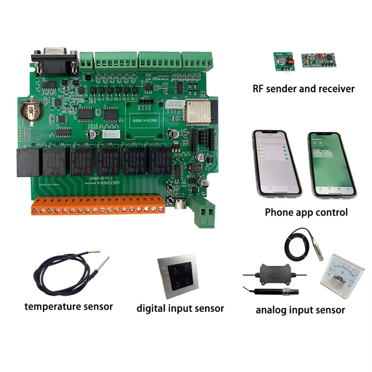 Tasmota - KC868-A6 Development Board MQTT Web HTTP