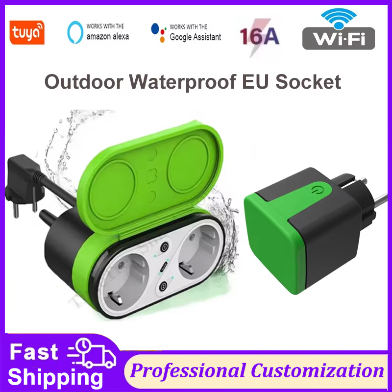 Smart Relay Tuya - Tuya EU 16A Wifi Smart Outdoor