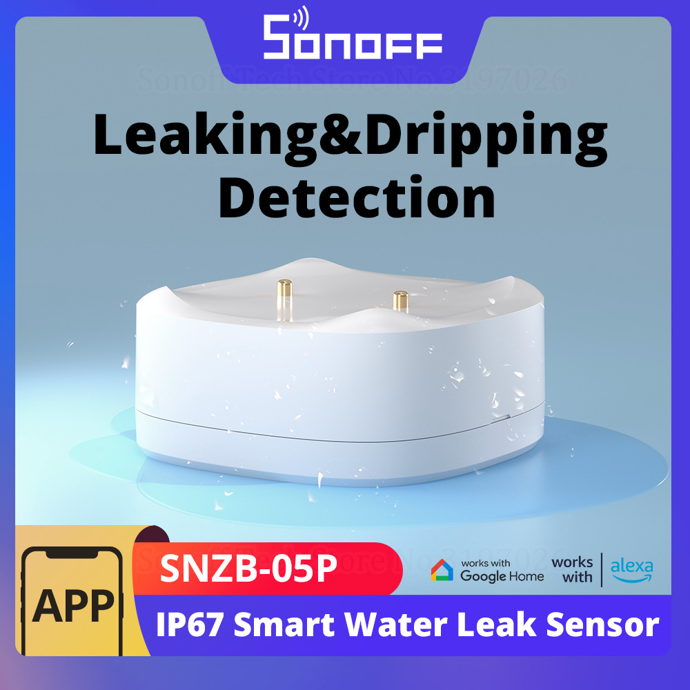 Sonoff Mini R4 - SONOFF SNZB-05P Zigbee Smart Water Leak
