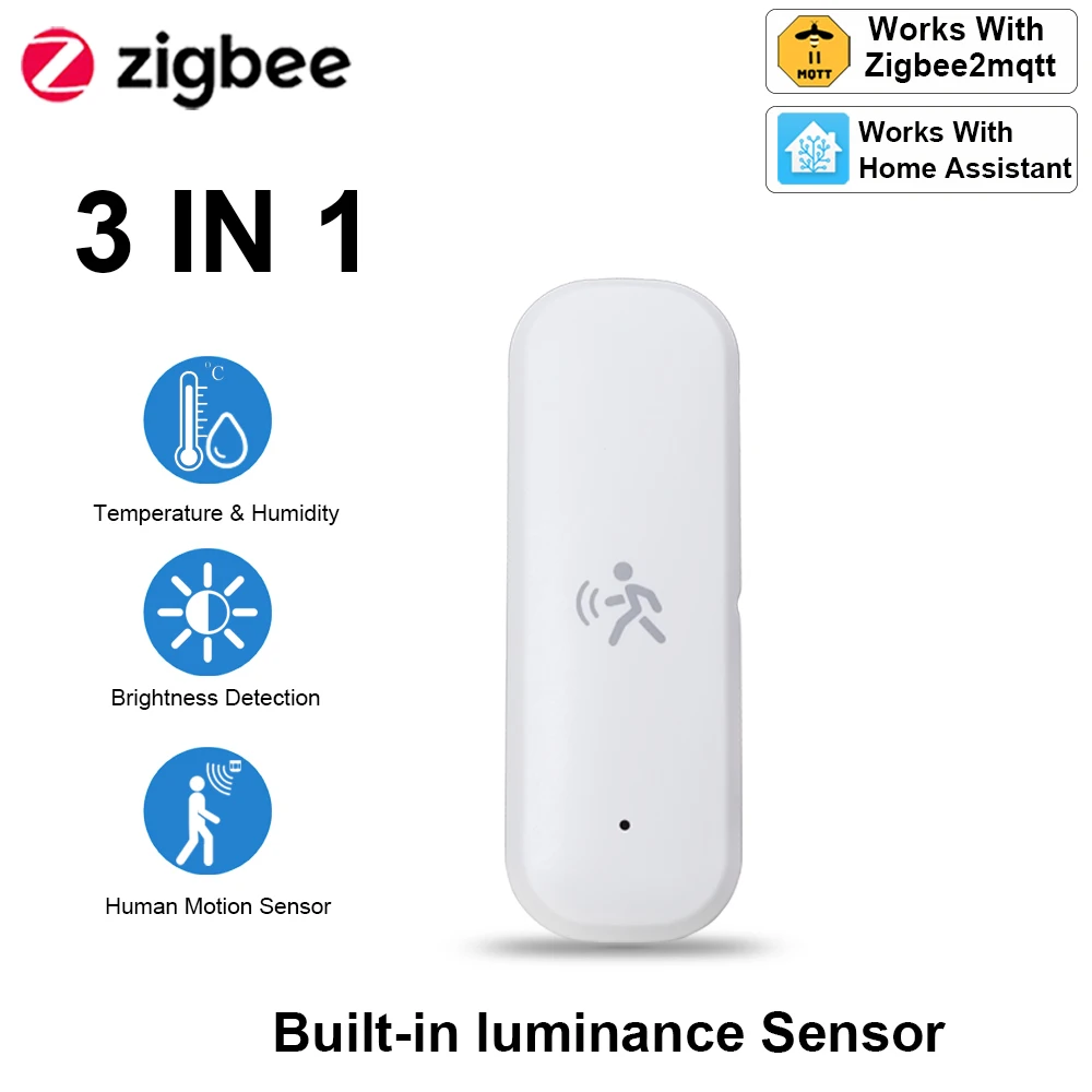 Home Assistant Tuya - ZigBee Smart Pir Motion Sensor Detector