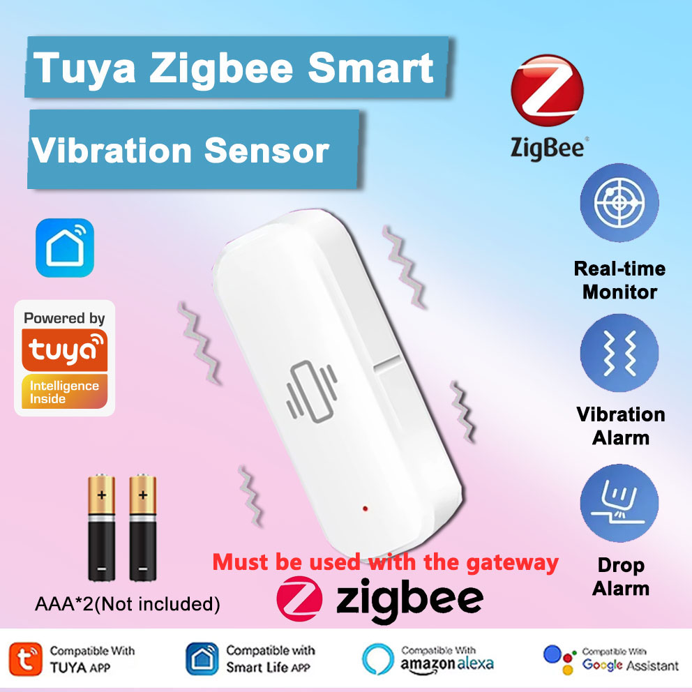 Home Assistant Tuya - Tuya Zigbee Smart Vibration Sensor Detection