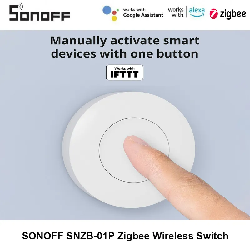Sonoff - SONOFF Zigbee 3.0 SNZB-01P Wireless Switch