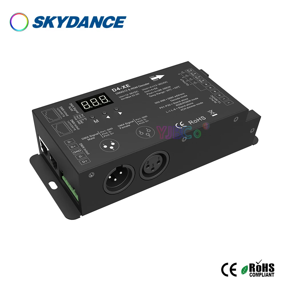 Tuya 4 Channel - Skydance D4-XE 4 Channel Constant Voltage