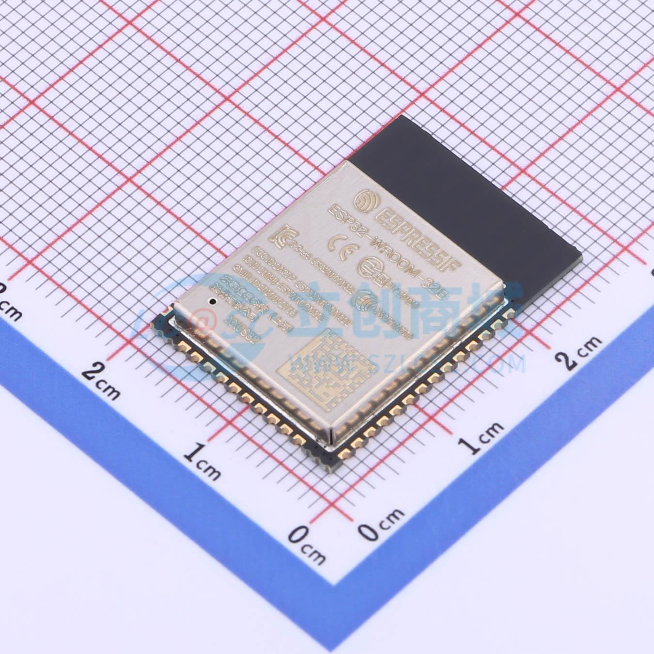 Smart Home Module Iot - 4pcs ESP32-WROOM-32E-H4 SMD 25.5x18mm ESP32-DOWD-V3 Bluetooth4.2