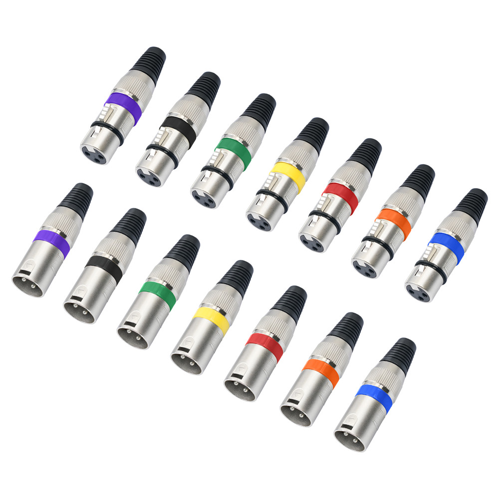 Shelly Plug - 3Pin XLR Connector Zinc Alloy Shell