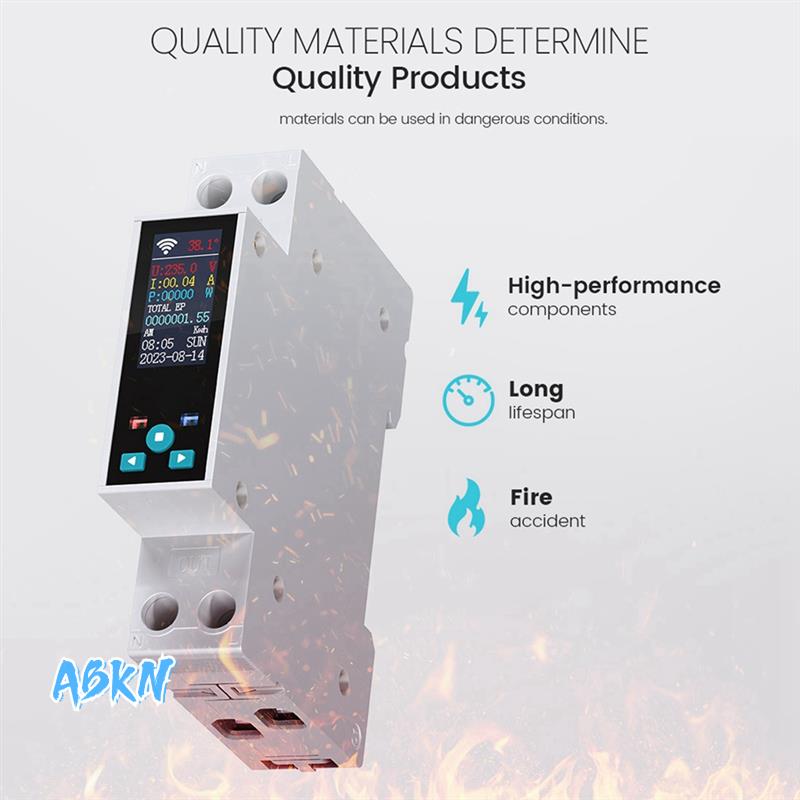 Smart Relay Tuya - ABKN-50A Tuya WIFI Smart Switch Circuit
