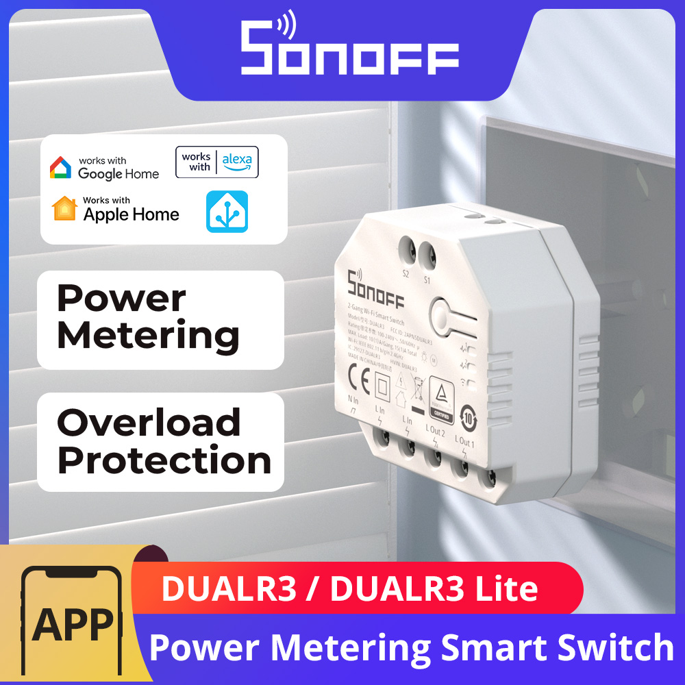 Sonoff Mini R4 - SONOFF DUALR3 / DUALR3 Lite 2