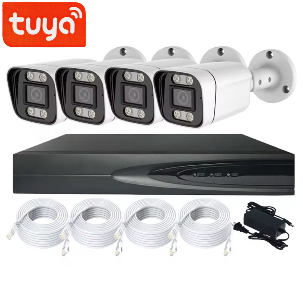 Tuya 4 Channel - Tuya CCTV Camera Kit IP Camera