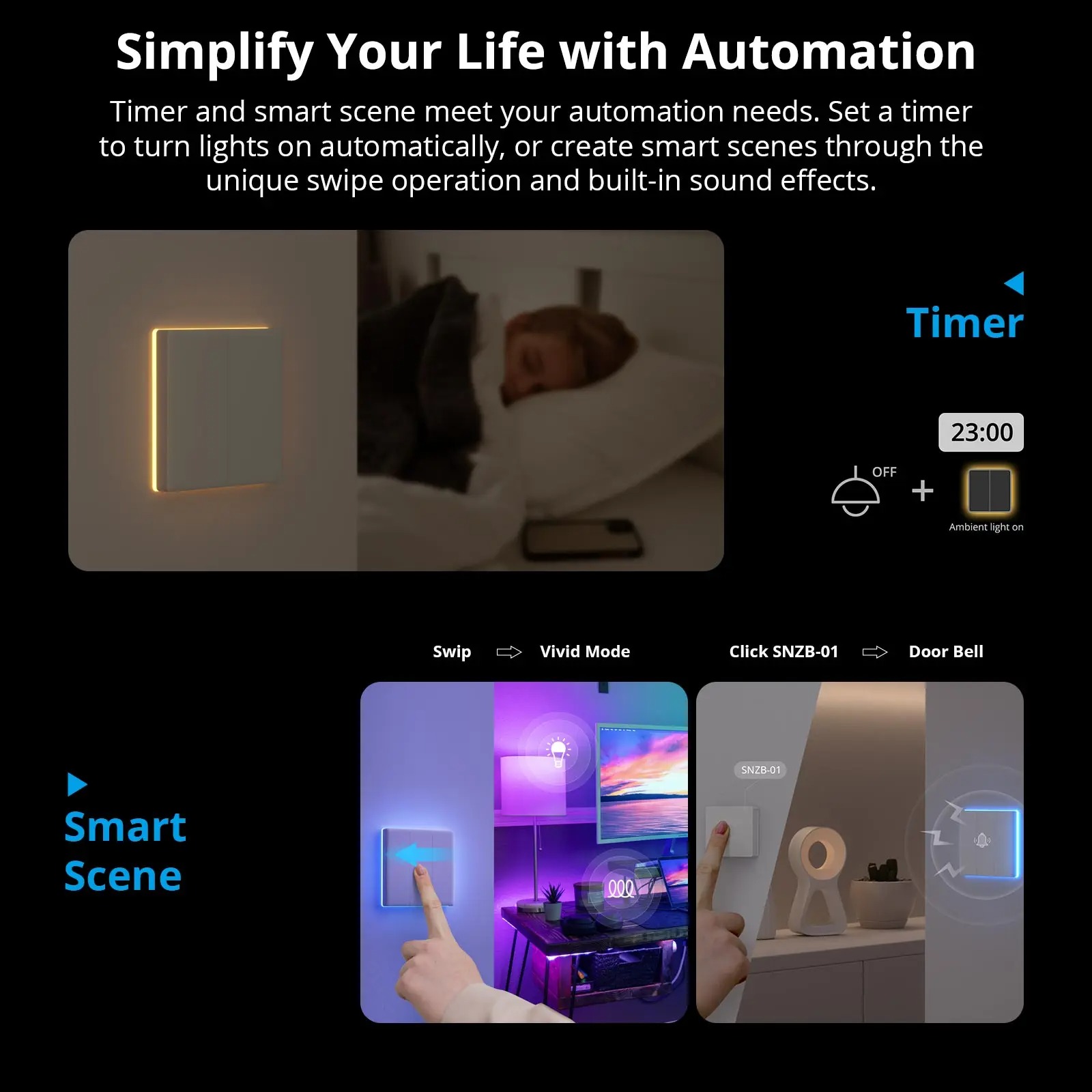 Sonoff - SONOFF Ultimate T5 Smart Wall Switch