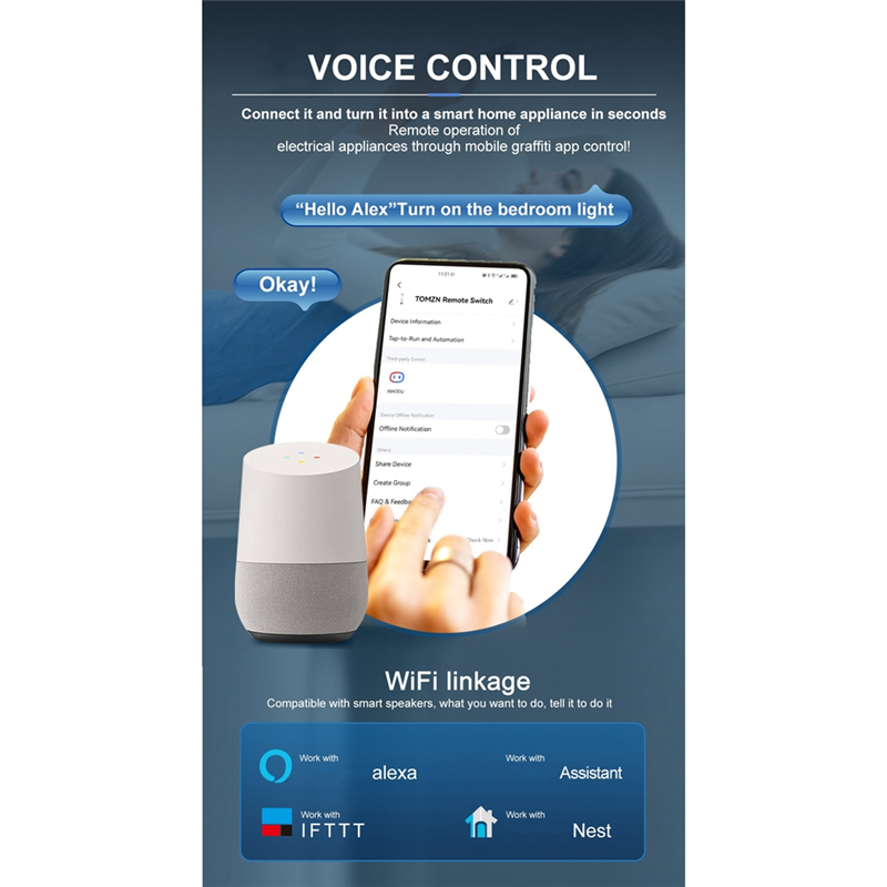 ABDE-TOMZN TOB9S-VAP TUYA Smar - Smart Relay Tuya review and price