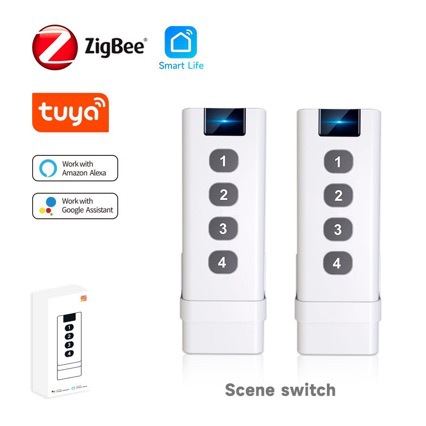 Tuya Smart Home ZigBee Remote  - Tuya 4 Channel review and price