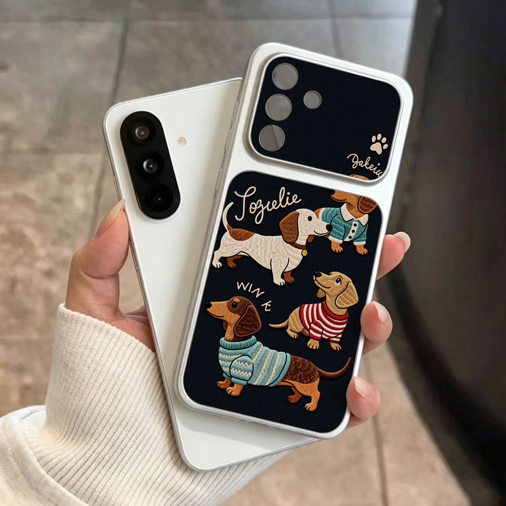 Cartoon Dachshund Phone Case F - Shelly review and price