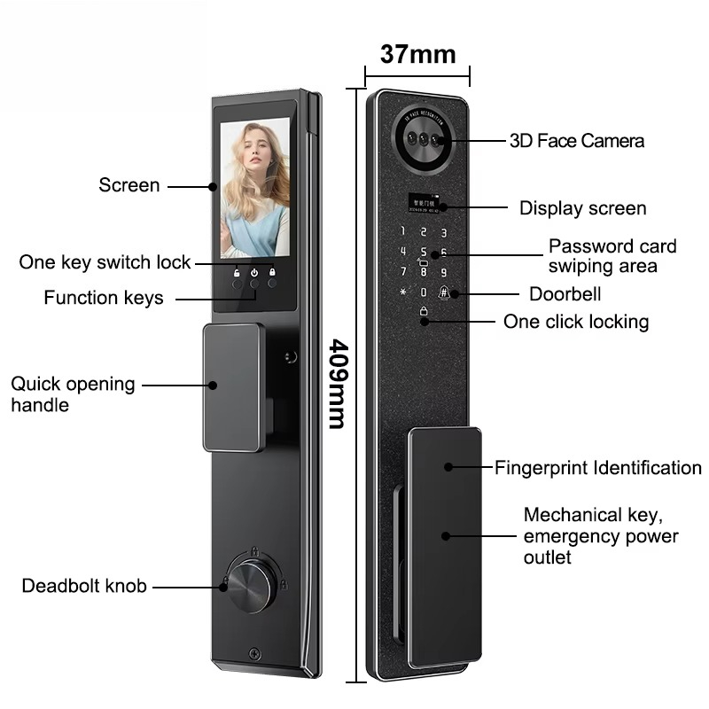 Tuya WiFi Smart Door Lock, Hom - Tuya Smart review and price