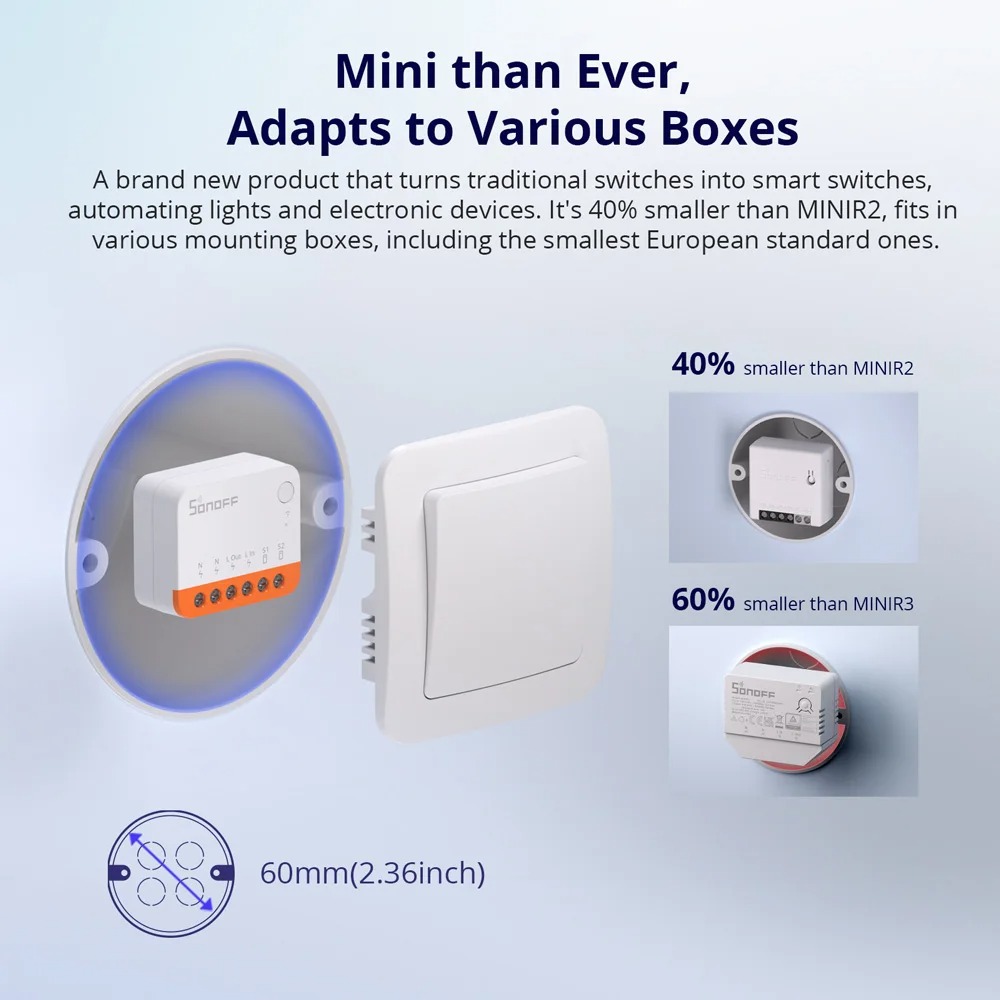 Sonoff Mini R4 Extreme Sonoff  - Sonoff Mini R4 review and price