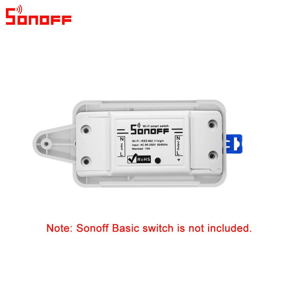Itead Sonoff DR DIN Rail Tray  - Sonoff Basic review and price