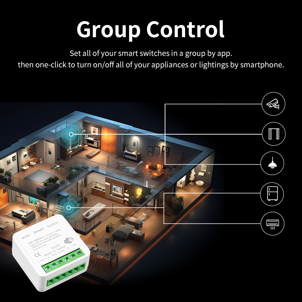 Mini Wifi Smart Switch Module  - Sonoff Basic review and price