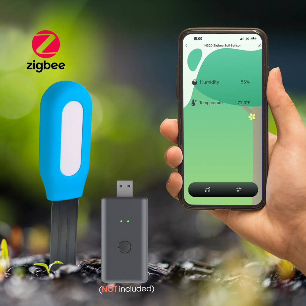 1PCS Tuya Zigbee Soil Sensor H - Home Assistant Tuya review and price