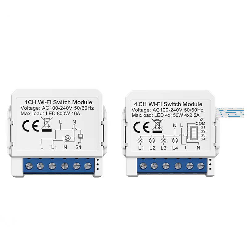 WSM16 Tuya WiFi Smart Switch M - Tuya 4 Channel review and price