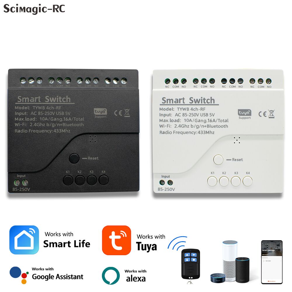 4CH Tuya Smart Wifi Switch Mod - Tuya 4 Channel review and price