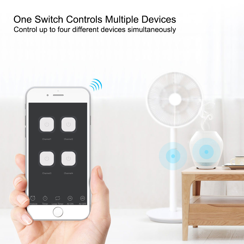 4 Channel Wifi Circuit Breaker - Tuya 4 Channel review and price