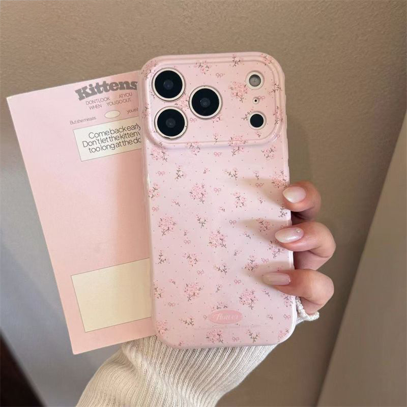 insWind pink floral bow phone  - Shelly review and price