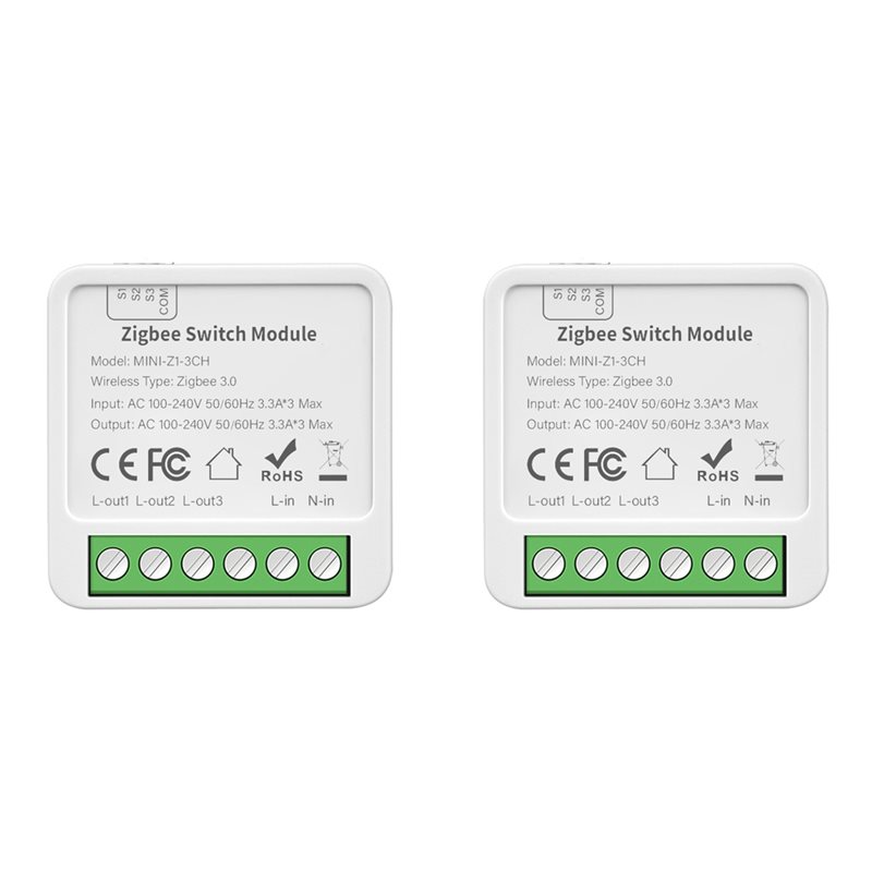 ABGR-2X Tuya Zigbee 3 CH DIY S - Smart Relay Tuya review and price
