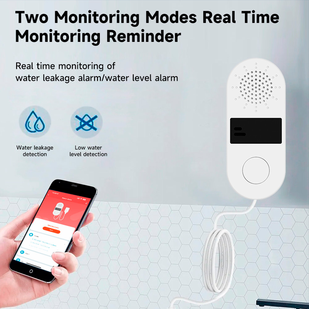 Tuya Wifi Water Leak Detector  - Home Assistant Tuya review and price
