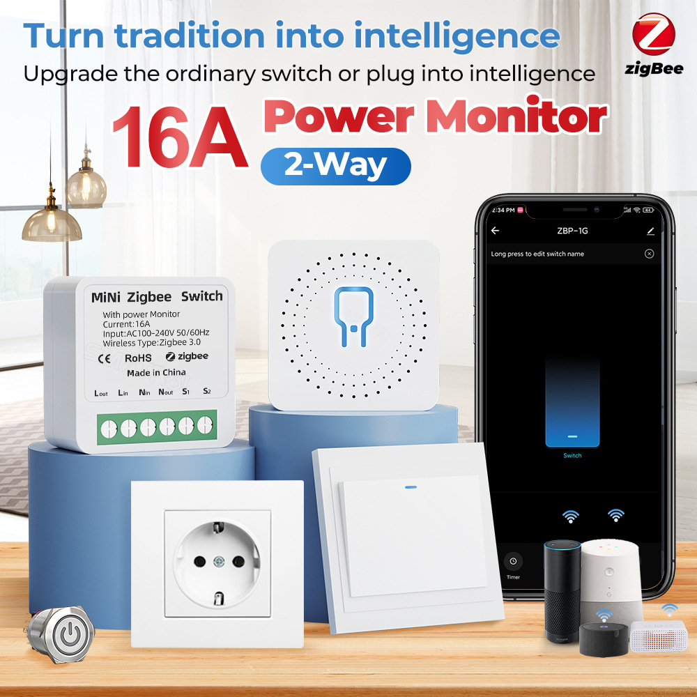 tuya WiFi Zigbee Smart Switch  - Sonoff Basic review and price