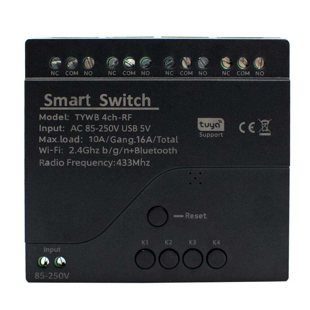 Tuya AC 85-250V 4 Channel Wifi - Sonoff Mini R4 review and price