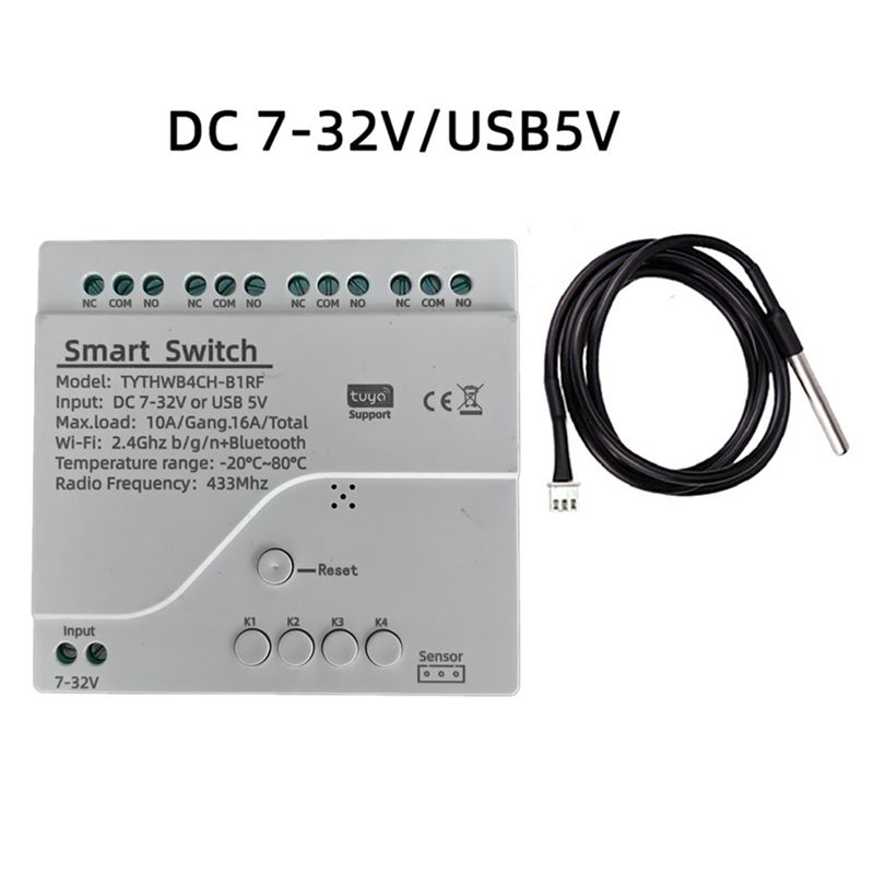 DT51 Tuya WiFi 4 Channel Smart - Tuya 4 Channel review and price