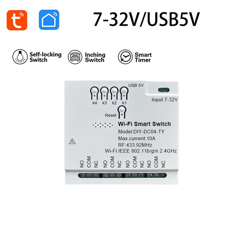Reliable-Tuya Wifi 4 Channel S - Tuya 4 Channel review and price