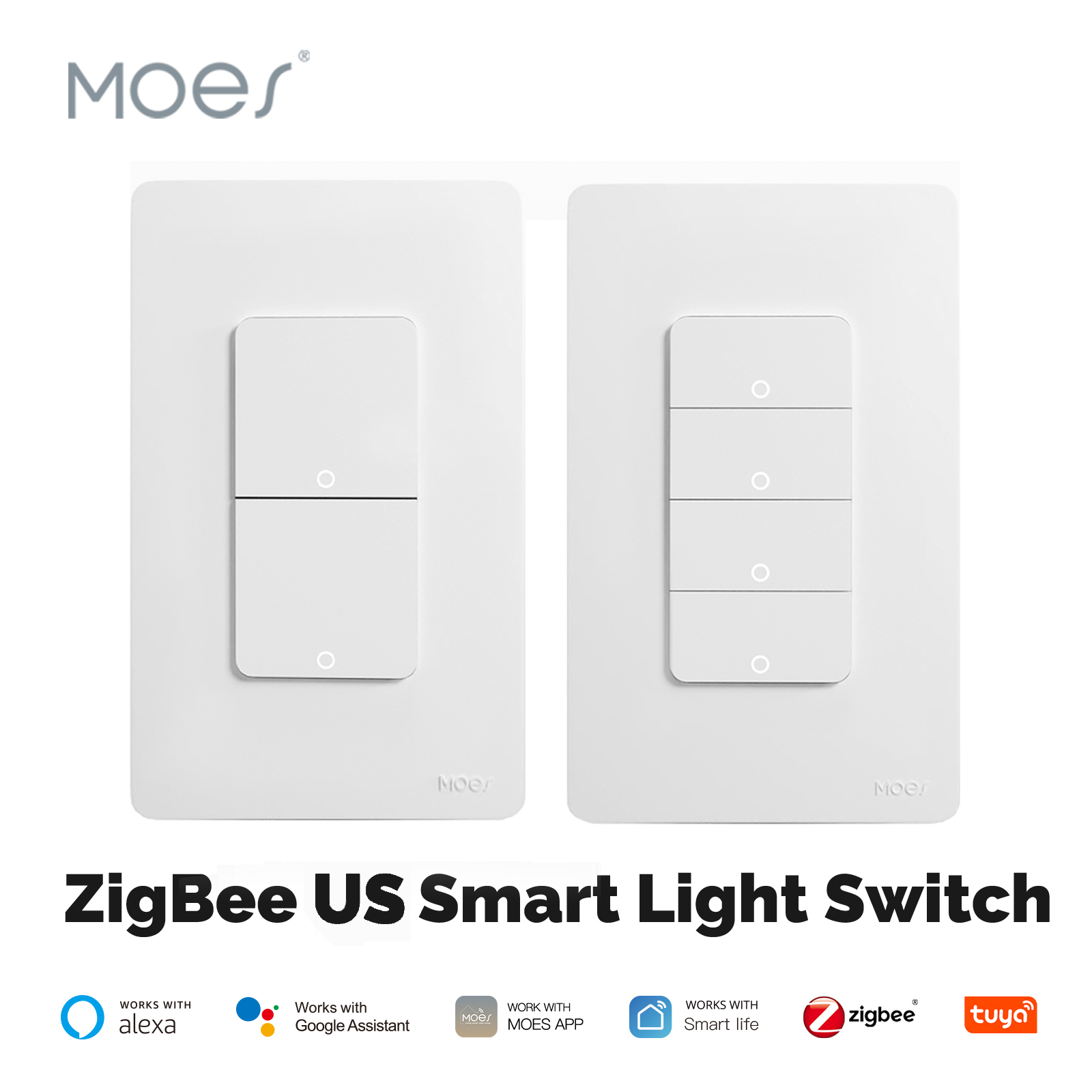 MOES Tuya ZigBee Smart Light S - Sonoff Basic review and price