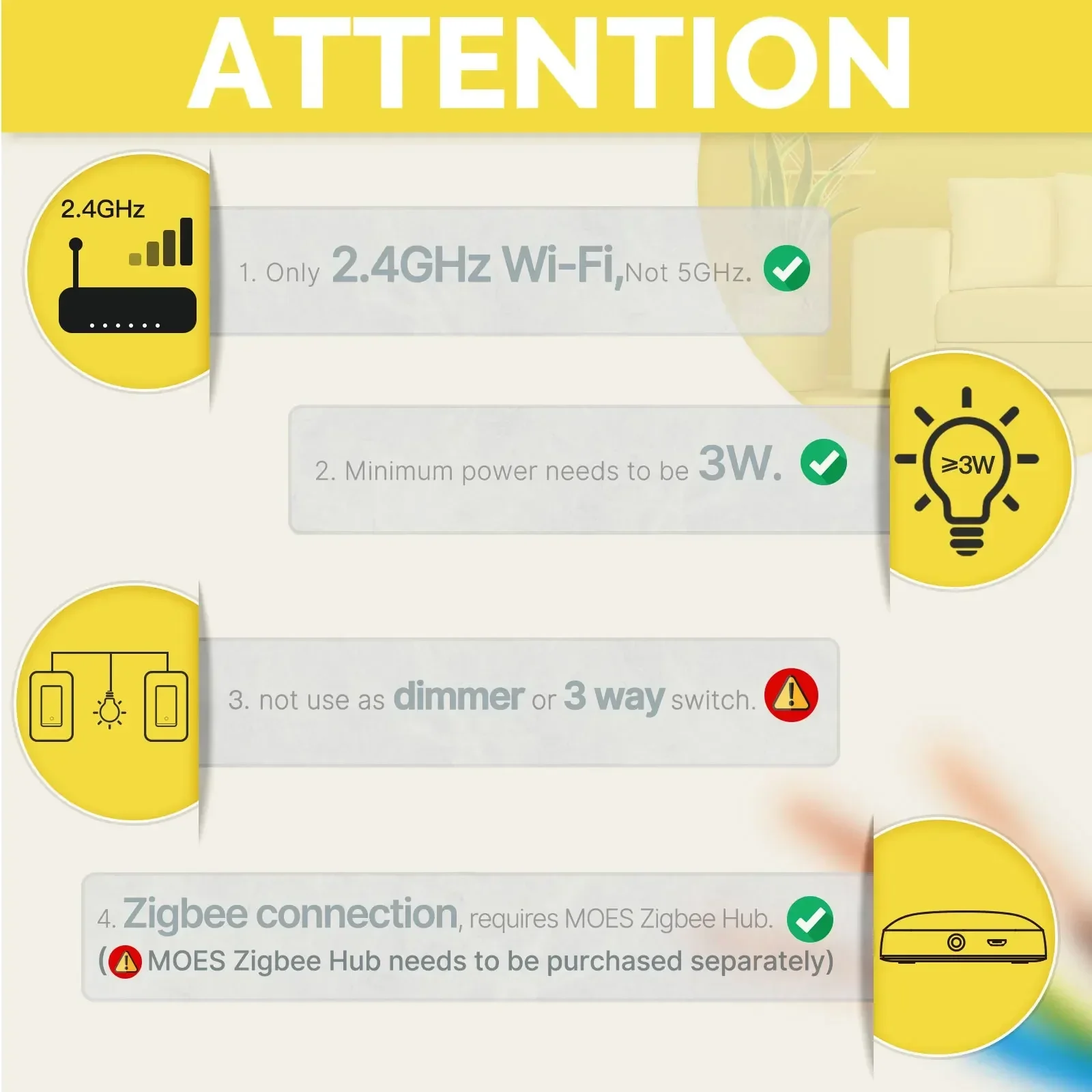 MOES Tuya ZigBee Smart Light S - Sonoff Basic review and price