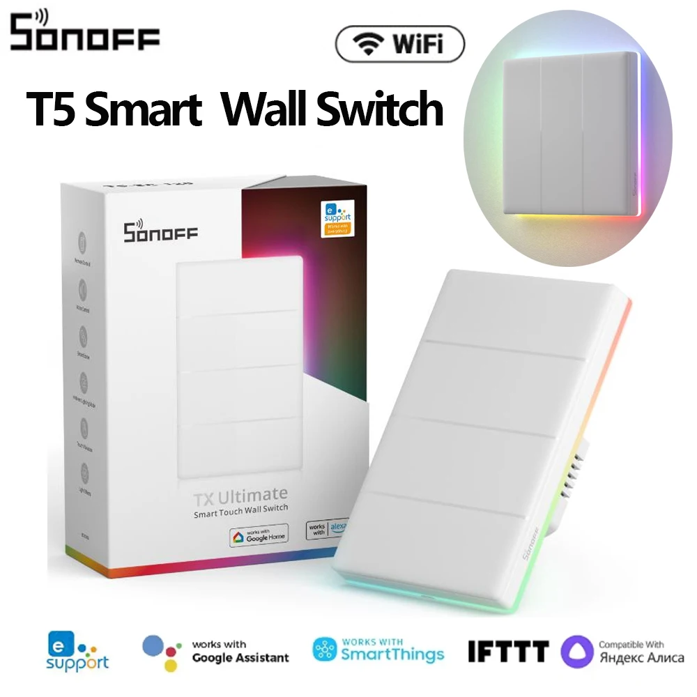 SONOFF Ultimate T5 Smart Wall  - Sonoff review and price
