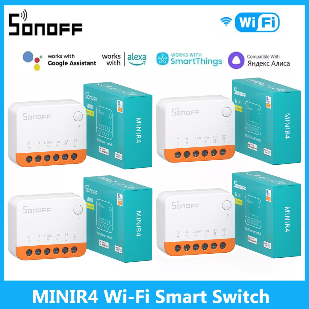 Smart Wifi Switch SONOFF Mini  - Sonoff Mini R4 review and price